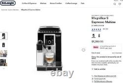 DeLonghi Magnifica S Cappuccino Smart Super-Auto Espresso Machine