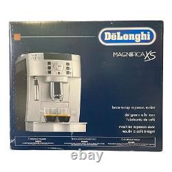 DeLonghi Magnifica XS Fully Automatic Espresso & Cappuccino Maker, Silver