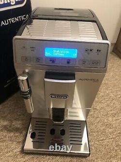 De'Longhi Autentica Plus ETAM 29.620. SB Bean-to-Cup Coffee Maker, Silver/Black
