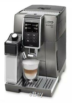 De'Longhi Dinamica Plus Bean to Cup Coffee Machine, Silver ECAM370.95. T