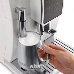 Delonghi Dinamica ECAM35020W Automatic Coffee & Espresso Machine, White