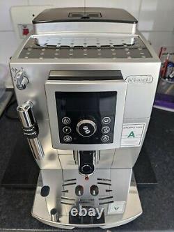 Delonghi ECAM 23.420. SW Automatic Bean To Cup Coffee Machine only 170 Cups Made