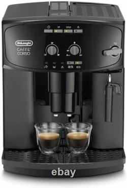 Delonghi super-automatic espresso coffee machine with an adjustable grinder, mil