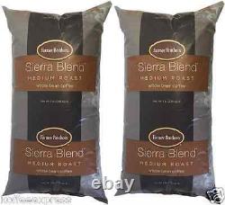 Farmer Brothers Medium Roast Whole Coffee Beans Roasted 2 bag 5lb's ea # 1272