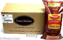 Farmer Brothers Whole Coffee Beans Medium Roasted 6 bag 5lb's ea # 1272 case