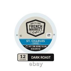 French Market Coffee St. Charles Blend 24 to 144 Keurig K cups Pick Any Size