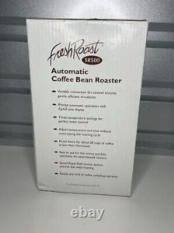 Fresh Roast SR500 Automatic Coffee Bean Roaster Black