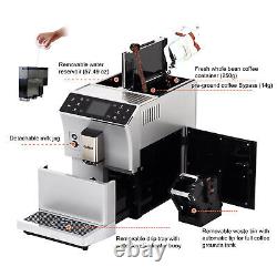 Fully Automatic Espresso Machine with Grinder and Milk Frother 3.5 Touch Screen
