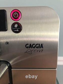 Gaggia Brera Automatic Espresso Machine Silver & Black (RI9305/47)