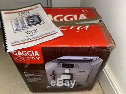 Gaggia Brera Beans to Cup Automatic Coffee Making Machine grinds/tamps/froths
