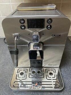 Gaggia Brera Beans to Cup Automatic Coffee Making Machine grinds/tamps/froths