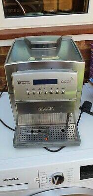 Gaggia Titanium Coffee Machine, Bean to Cup Espresso Machine Stainless Steel