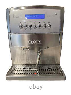 Gaggia Titanium fully automatic Espresso Machine Silver
