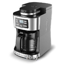 Gourmia Digital Coffee Machine 12-Cup Large coffee maker integrated Coffee Gri