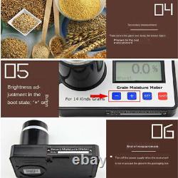Grain Moisture Meter Cup Type Moisture Analyzer For Cereals Coffee Cocoa Beans