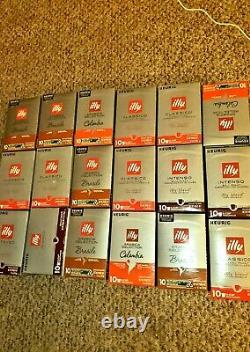Illy Arabica Selections Brasile, 100% Arabica Bean variety k cup lot 240 cups