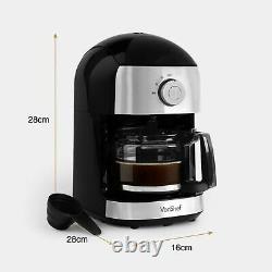 Instant Coffee Espresso Maker Machine Bean Grinder to Cup Filler Barista Style