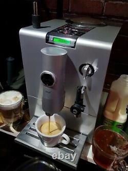 JURA ENA 7 Bean to cup COFFEE MACHINE CHERRY CAPPUCCINO