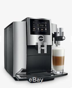 JURA S8 Bean-to-Cup Coffee Machine, Chrome (Brand New Sealed) From UK