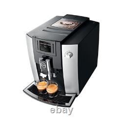 Jura E6 Automatic Espresso Machine with Programmable Coffee Strength Platinum