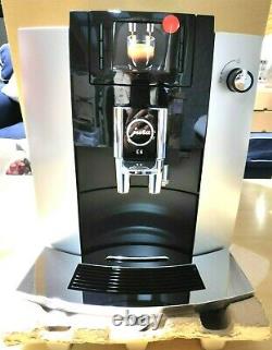 Jura Impressa E6 Bean 2 Cup Coffee Machine Black/Platinum Brand New Ex Display