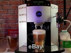 Jura Impressa F90 Bean to Cup Coffee Machine Cappuccino