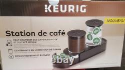 KEURIG K-SUPREME MULTI STREAM TECHNOLOGY COFFEE MAKER withCOFFEE STATION, RUBY RED