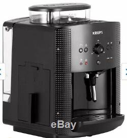 Krups EA810840 Bean to Cup Coffee Machine Black