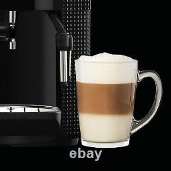 Krups Espresseria EA8108 Automatic Bean to Cup Coffee Machine, Black Energy A