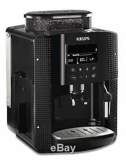 Krups Espresseria EA8150 Automatic Bean to Cup Coffee Machine, Black