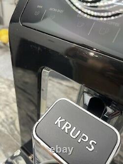 Krups Evidence Smart Bean to Cup Coffee Machine barely used Black EA89 with App
