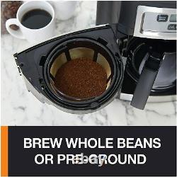Krups KM785D50 Grind & Brew Coffee Maker use bean or ground 2 TO 10 CUPS