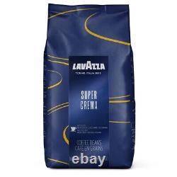 Lavazza Super Crema Whole Bean Coffee, Medium Espresso Roast 2.2 lbs (Pack of 6)