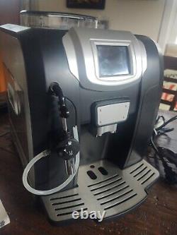 MEROL ME-712 Fully Automatic espresso Coffee. Open Box NEW cracked case
