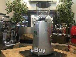 Mazzer Robur Automatic Silver Espresso Coffee Grinder Restaurant Latte Beans Cup