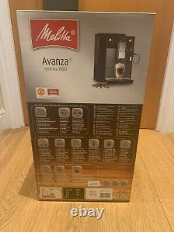 Melitta Avanza Fully Automatic Bean to Cup Espresso Coffee Machine Black 1450w