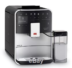 Melitta Barista T Smart F83/0-101 Bean To Cup Coffee Machine, Black/Silver E1