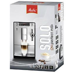 Melitta SOLO Perfect Milk E957-103 Silver Bean To Cup Coffee Machine