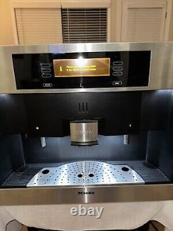 Miele CVA 4070 built-in automatic espresso coffee machine stainless 24 Coffees