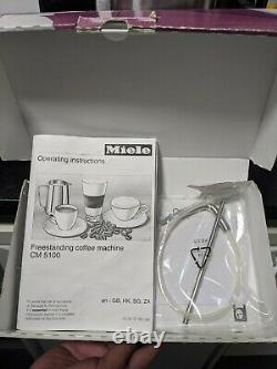 Miele Cm5100 Piano Black Bean To Cup Coffee Machine With Milk Feed