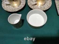 Mino Ware Kobei Ucc Collaboration Gold And Silver Coffee Bean Bowl Demitasse Cup