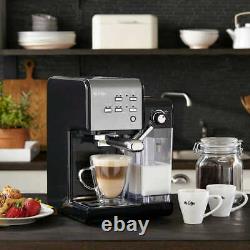 Mr. Coffee BVMC-EM7000DS 19 Bar Programmable Espresso Maker Machine Black