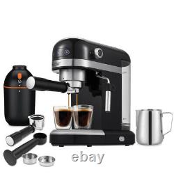 NEW Coffee 20 Bar Espresso Machine 1350W High Performance FREE SHIPPING