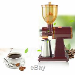 New 220V Electric Automatic Coffee Bean Mill Grinder Maker Machine + Steel Cup