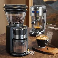 New Automatic Burr Mill Coffee Grinder 34 Gears Espresso American Pour Over G3