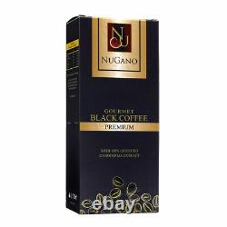 NuGano Premium Black Coffee 100% Natural Beans Express Shipping Exp. Apr 2024