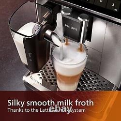 Philips 5400 Series Bean-to-Cup Espresso Machine LatteGo Milk Frother