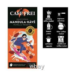 Roasted Arabica Coffee Beans Almond and Morello Cherry Flavor, Cafe Frei 10x125g
