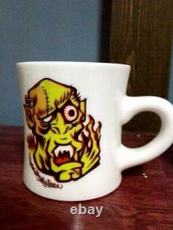 Rockin' Jelly Bean Mug Cup Sketch Monster Coffee Rare Art Kitchen F/s Japan