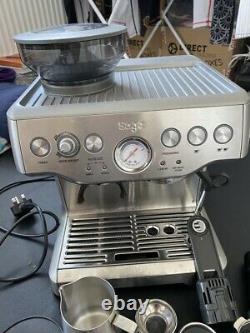 SAGE Barista Express BES875UK 1850 W Bean to Cup Coffee Machine Brushed Stainl